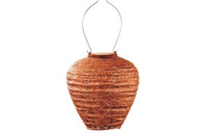 Lumiz solcellslanterna Mandela Orange i ballongmodell, 20 cm